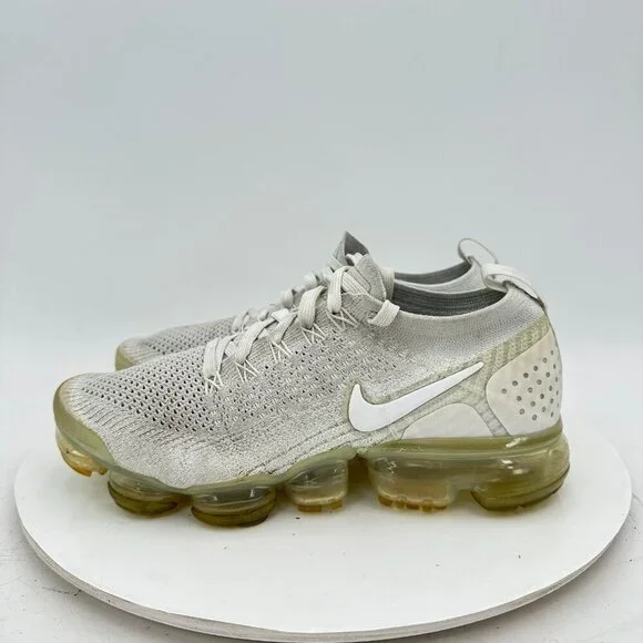 Nike Air VaporMax 2 Women Size 7 942843-100 White Pure Platinum Training Shoes - Picture 1 of 10